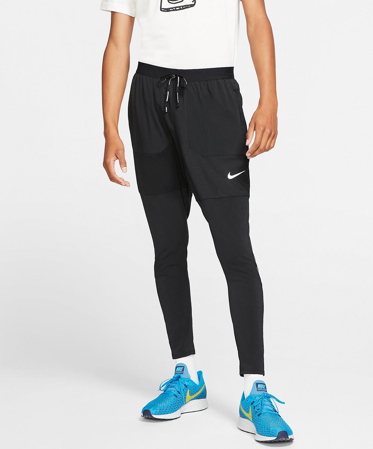 Nike Erkek Spor Phenom Elite Hybrid Eşofman Altı Koşu Pantolonu BV4837-010 (Renk Siyah / Beden S)